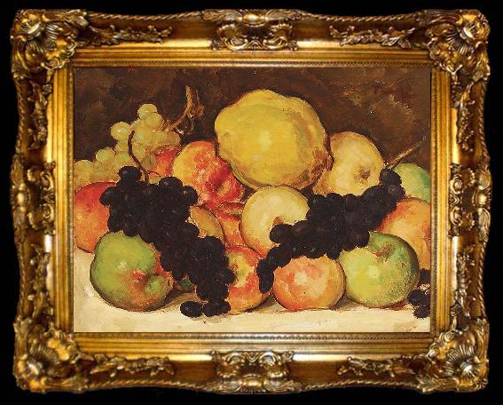 framed  Nicolae Tonitza Natura statica cu fructe, ta009-2